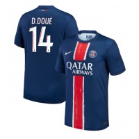 Paris Saint-Germain Desire Doue #14 Hemmatröja 2024-25 Korta ärmar